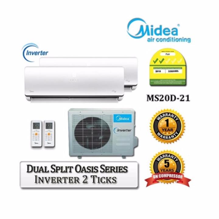 midea dual inverter ac