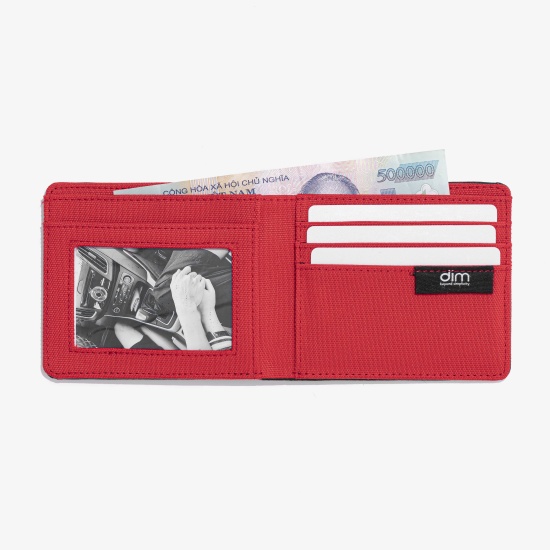 Ví vải dim basic wallet 2 ngang ngăn đựng hình cỡ lớn - ảnh sản phẩm 2