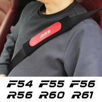 For Mini R50 R52 R53 R55 R56 R57 R58 R59 R60 R61 F54 F55 F56 F57 F60 2PC Car Seat Belt Cover Shoulder Protection Pad Accessories Seat Covers