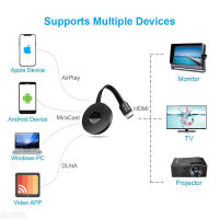 Mirascreen G2สำหรับ MirrorScreen อัลตร้า2เสียง Wifi ไร้สายจอแสดงผล HDMI-เข้ากันได้ Miracast ทีวีติดลำแสงสำหรับ Android Ios พีซี