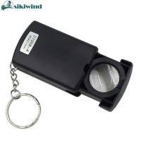 45x Glass Magnifier Portable Pulling Type Magnifying Loop Jewelry Loupe Identifying Instrument