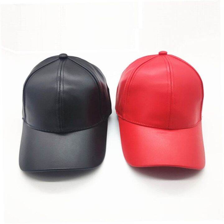 gorros-หมวก-trucker-2023-หมวกใส่กลับด้านหนังสังเคราะห์ทึบสำหรับผู้ใหญ่ชายกีฬาหมวกเบสบอลหญิง