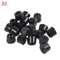 Ready Stock Rubber Anti Vibration Isolator Absorber Base Foot Pad 20Pcs Black ZJP