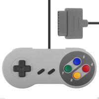 ตัวควบคุม16บิตสำหรับ Nintend SNES Gamepad SNES ระบบตัวควบคุมคอนโซลจอยสติ๊กสำหรับเล่นเกมสำหรับ Nintend SNES LSB3881