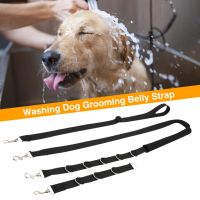 Accessories Puppy Cat Dog Grooming Belly Strap D-rings Washing Adjustable Pet Bathing Traction Belt Hair Cutting