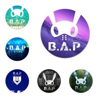 Kpop Bap B.A.P Boys band Enjoy Icons Pins Badge Decoration Brooches Metal Badges For Clothes Backpack Decoration 58mm Fashion Brooches Pins