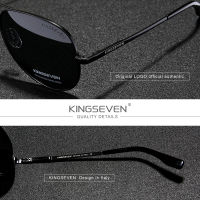 (ร้อน) kingseven ยี่ห้อผู้ชายแว่นตากันแดดอลูมิเนียม2020ใหม่ Polarized UV400กระจกชายแว่นตากันแดดผู้หญิงสำหรับผู้ชาย oculos de SOL 7735