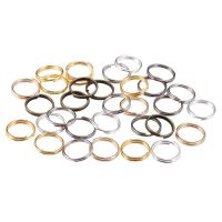 50-200pcs 4 6 8 10 12 mm Stainless Steel Open Jump Rings Double Loops Split Connector For DiY Jewelry Accessories Wholesale