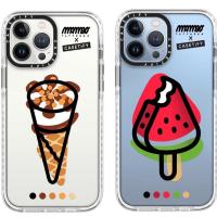 casetify ไอศกรีมแตงโมฤดูร้อนเหมาะสำหรับ iphone14pro เคสโทรศัพท์มือถือสูงสุด soft 12/13