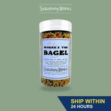 McCormick Everything Bagel All Purpose Seasoning, 4.8 oz, Salt, Spices &  Seasonings