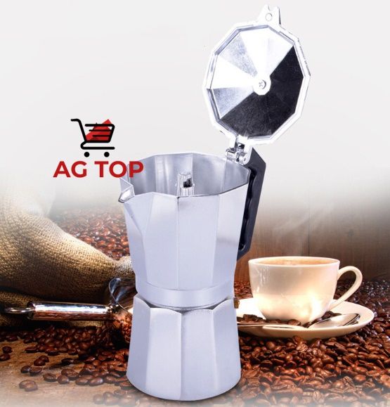 moka-pot-โมก้าพอท-หม้อต้มกาแฟ-กาต้มกาแฟสดแบบพกพา-หม้อต้มกาแฟแรงดัน-เครื่องทำกาแฟสด-ขนาด-1-2-3-6-9-12-cup