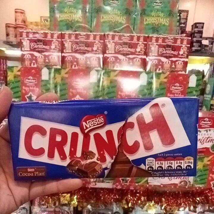 Nestle Crunch Bar 100g Lazada PH
