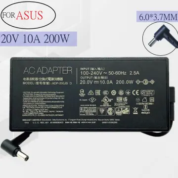 200W 20V 10A 6.0x3.7mm AC Charger ADP-200JB D  