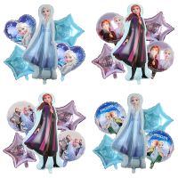 5pcs Disney Frozen Princess Balloons Elsa Anna Theme Aluminum Foil Balloon Baby Shower Girl Birthday Party Decoration Toy Globos Balloons