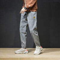 Oversize กางเกงผู้ชาย Corduroy กางเกงฤดูใบไม้ร่วงฤดูหนาว Harajuku คลาสสิก Sweatpants สำหรับ Man Casual Soild สีชายยาวกางเกง