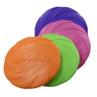 2020 Pet UFO Toys New Small Medium Large Dog Flying Discs Trainning Interactive Toy Puppy Ruer Fetch Flying Disc 15/18/22Cm