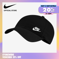 Nike Womens Sportswear Heritage86 Cap - Black ไนกี้ หมวกแก๊ปผู้หญิง เฮอริเทจ86 - สีดำ