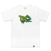 ราคาถูกเสื้อยืดผ้าฝ้ายพิมพ์ลายแฟชั่น TREZ MONSTA TEE WHITES-5XL