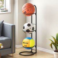 Sports Ball Storage Rack Garage Storage Vertical Ball Rack Layered Ball Storage Rack 3 Stack Basketball Holder Display Stand Bathroom Counter Storage