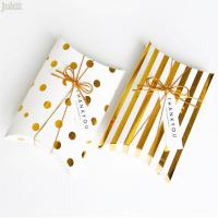 JOKTT DIY Papery Hang Tag with Gold Thread Wedding Candy Boxes Gift Box Party Supplies Chocolate Box