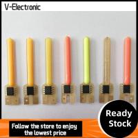 V-ELECTRONIC 5PCS 40มม. 59มม. เส้นใย LED 3V ค่ะ 2200K 2700K 6500K ไส้ฝนดาวตก ทนทานต่อการใช้งาน สีขาวสีน้ำเงินสีแดงสีเขียว ไดโอดอุปกรณ์เสริมแสง กิจกรรมกลางแจ้งกลางแจ้ง