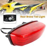 Topteng Rear Brake Tail Light Red Lens For Suzuki LTF 250 Ozark LT-Z250 LTZ 400 Z LT-F Motorcycle Accessories