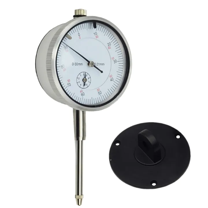 Dial Indicator Gauge Meter with Lug Back Precise Measure Instrument