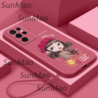 For เคสโทรศัพท์ Samsung S21 Ultra เสื้อโค้ทสาว Softshell ขอบตรง