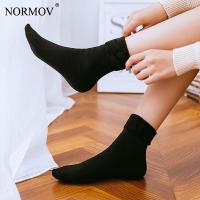 8 Pairs Lot Women Winter Warm Thicken Thermal Socks Wool Cashmere Snow Black Skin Sock Velvet Soft Boots Floor Sleep Women