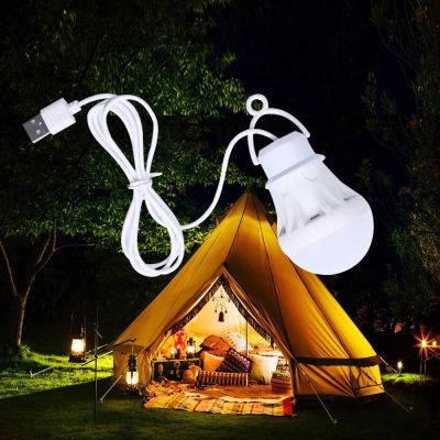 5V 5W แบบพกพาหลอดไฟ LED USB ไฟฉายโคมไฟอ่านหนังสือสีขาวสำหรับ Power Bank แสง Camping ไฟพกพาโคมไฟด้านนอก