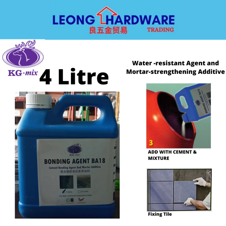 4L KGMIX bonding agent Latex / susu simen gum Mortarstrengthening