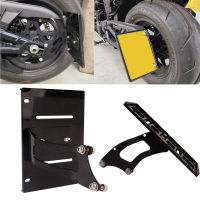 Motosikal Hitam CNC อลูมิเนียม Belakang Plat Pemegang Ung dengan Nombor Plat สำหรับ Harley Sportster S RH1250S 2021-2023