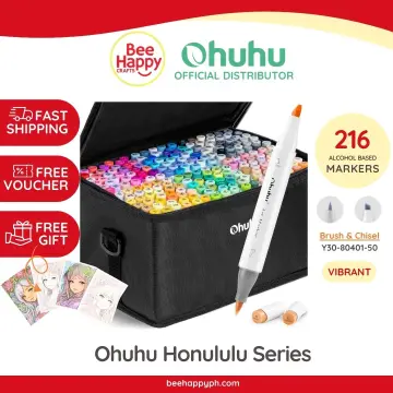 Shop Ohuhu Alcohol Based Markers Double Tip with great discounts