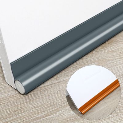 96cm Door Bottom Sealing Strip Flexible Door Draft Stopper Home Bedroom Soundproof Noise Insulation Weatherstrip Dust Blocker