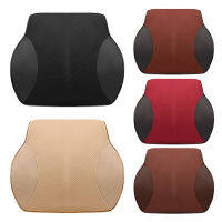 【CW】Vehicle Car Seat Chair Back Support Pillow Memory Foam ce Pain Auto Neck Lumbar Support Waist Cushion