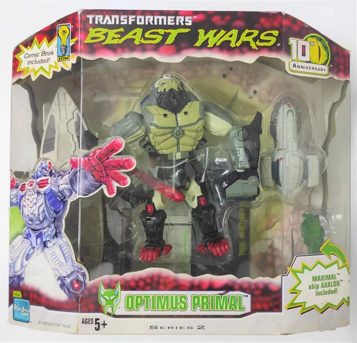 Transformers Beast Wars Optimus Primal Convoy Prime10th Anniversary ...