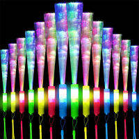 1Pc3Pcs5Pcs สี Optical Fiber Fluorescent Rod Led Bar เรืองแสงงานแต่งงาน Props Led Luminous Rod คอนเสิร์ต Optical FiberRod