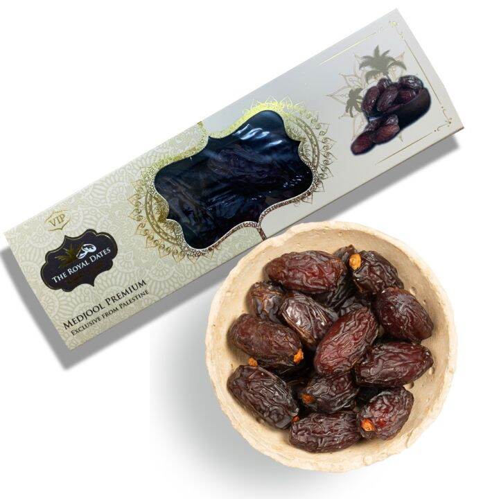 Premium Palestine Medjool Dates 250gm Buah Kurma Palestin (Gift Pack ...