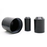 1/5pcs Black Shrink Cap Cover Cap Ø10 ~ 120mm Cable Insulation / Gasket End Cap