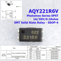 AQY221R6V Photomos Series SPST 1A/30V/0.18ohm SMT Solid State Relay - SSOP-4