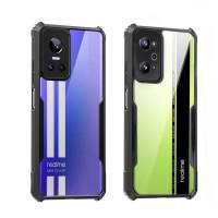 Realme GT Neo(พร้อมส่งในไทย)เคสกันกระแทกขอบสีหลังใสRealme GT Neo3/Realme GT Neo3T/Realme GT Neo2