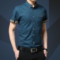 CODDi Yang 7 Colors Mens Summer Casual Floral Shirt short sleeve Kemeja bunga business slim fit men blouse big size Shitrs YoHomie