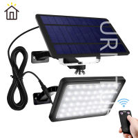 ⚡FT⚡Solar Lights Outdoor 48 LED 1000 Lumens Bright Solar Wall Spotlight with 5500mAh Battery Auto Dusk To Dawn Lighting