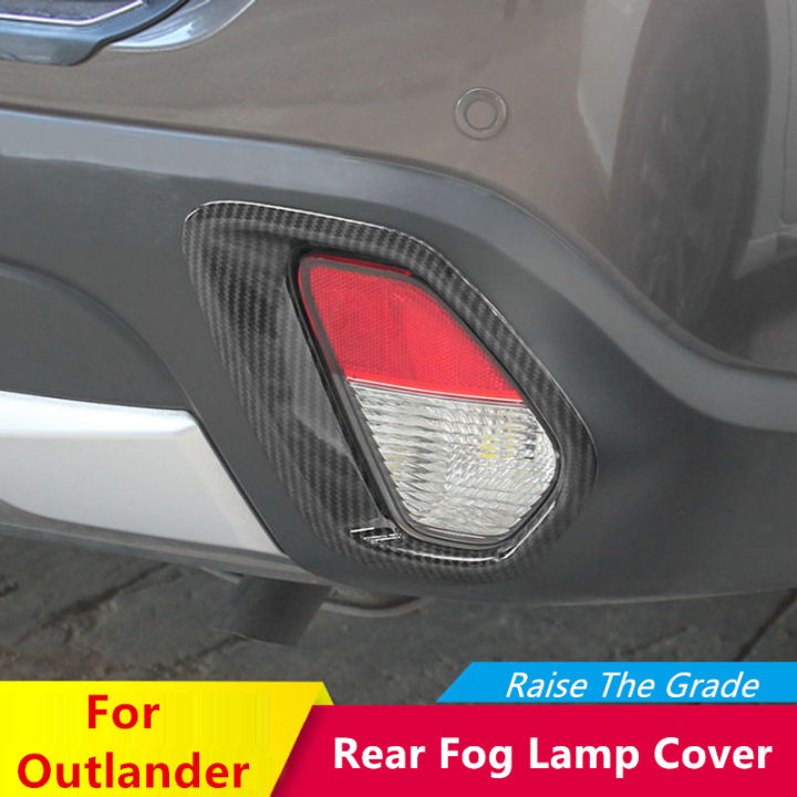 2021for-mitsubishi-outlander-2016-2017-2019-2020-car-rear-fog-lamp-frame-cover-abs-carbon-fiber-exterior-modification-accessories