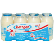 Sữa chua Betagen lên men không béo lốc 4 chai x 85ml