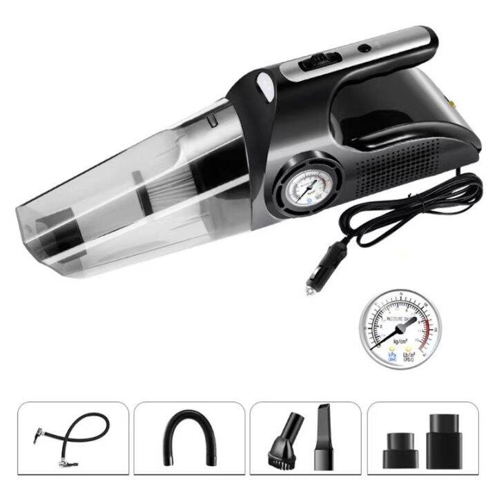Portable Car Vacuum Cleaners Tire Inflator Tire Pump Vacuum Cleaner Air