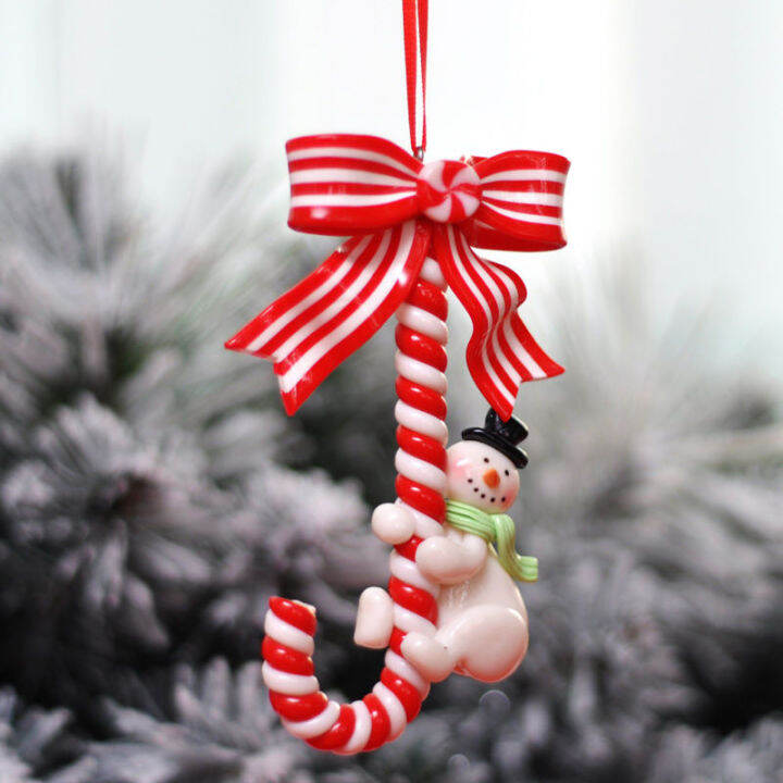 christmas-candy-cane-ornament-santa-claus-snowman-elk-christmas-tree-แขวนจี้ตกแต่งสำหรับตกแต่งบ้านปีใหม่