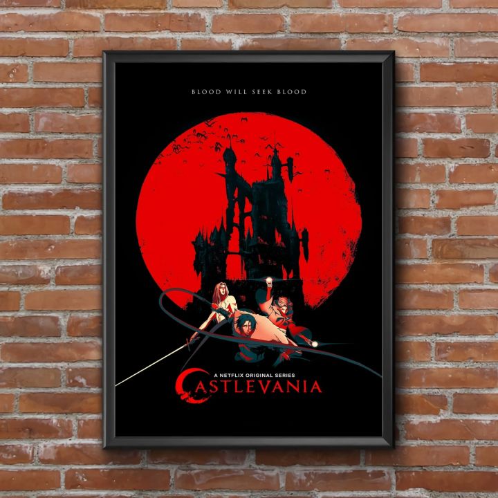 castlevania-anime-poster-video-game-canvas-poster-home-wall-painting-decoration-no-frame