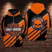 NEW Harley-DAVIDSON FullPrint Sublimation hoodies Men Women 0054