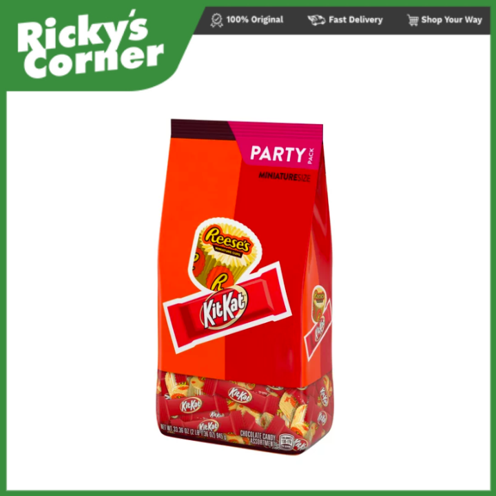 Reese's Kitkat Miniature size Party pack 945g | Lazada PH